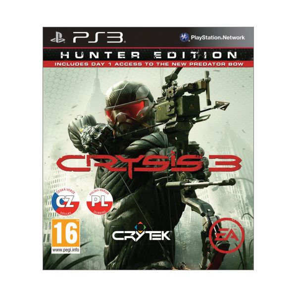 Crysis 3 CZ (Hunter Edition) [PS3] - BAZÁR (použitý tovar)