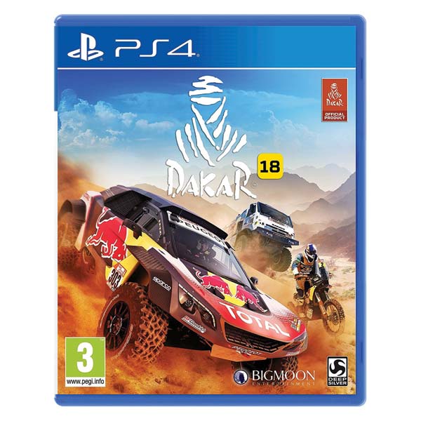 Dakar 18 [PS4] - BAZÁR (použitý tovar)