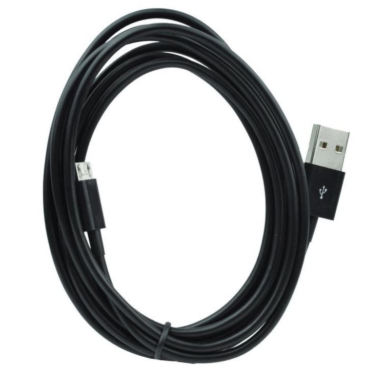 Dátový kábel pre mobily a tablety s USB C konektorom - dĺžka 3 metre, Black PAT-192305