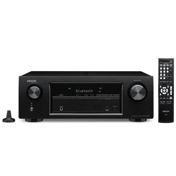 Denon AVR-X520BT - 5.1 Channel AV Receiver, Black