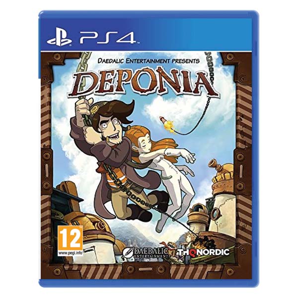 Deponia [PS4] - BAZÁR (použitý tovar)