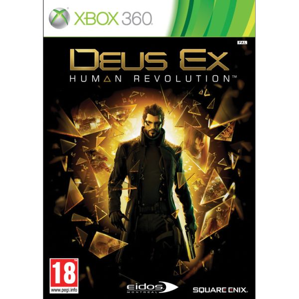 Deus Ex: Human Revolution [XBOX 360] - BAZÁR (použitý tovar)