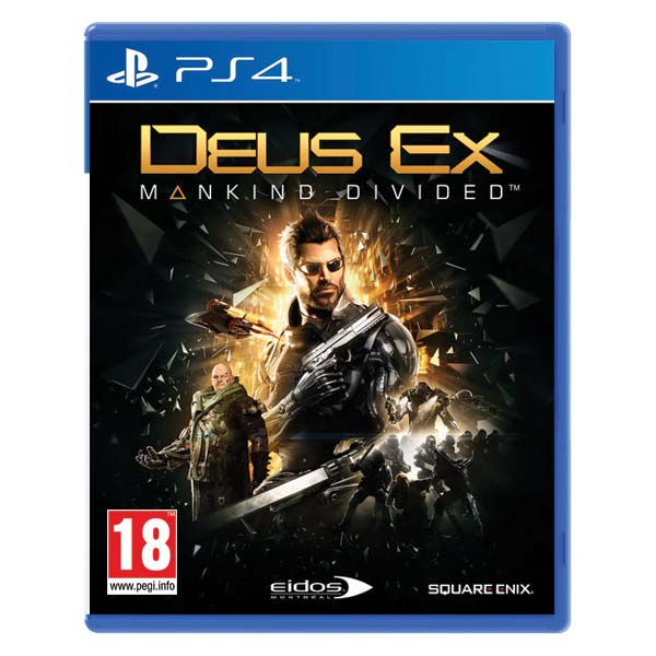 Deus Ex: Mankind Divided [PS4] - BAZÁR (použitý tovar)