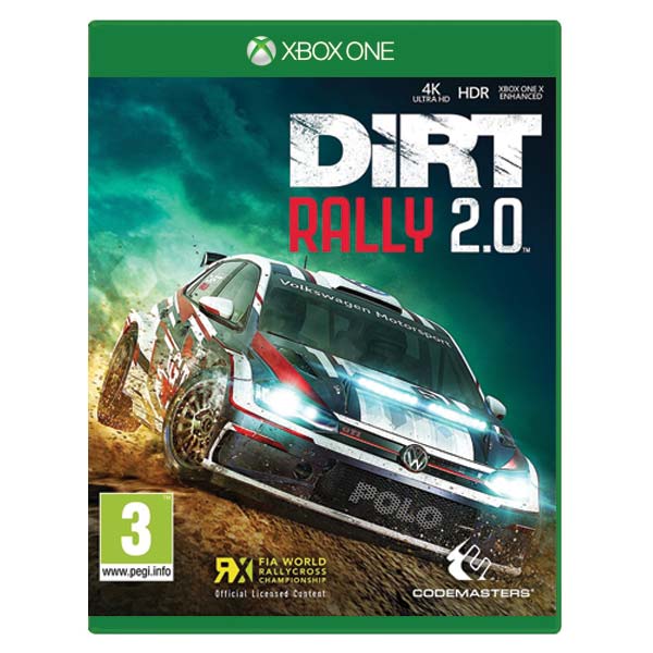 DiRT Rally 2.0 [XBOX ONE] - BAZÁR (použitý tovar)