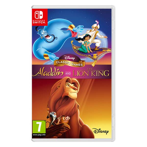 Disney Classic Games: Aladdin and The Lion King [NSW] - BAZÁR (použitý tovar)