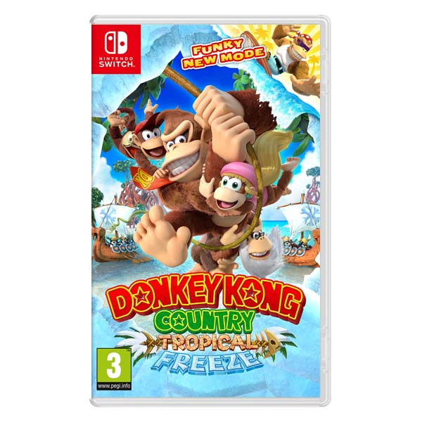 E-shop Donkey Kong Country: Tropical Freeze NSW