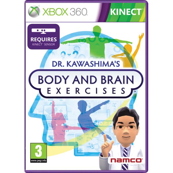 Dr. Kawashima’s: Body and Brain Exercises- XBOX 360- BAZÁR (použitý tovar)