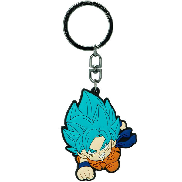 Kľúčenka Goku Saiyan Blue (Dragon Ball Super)