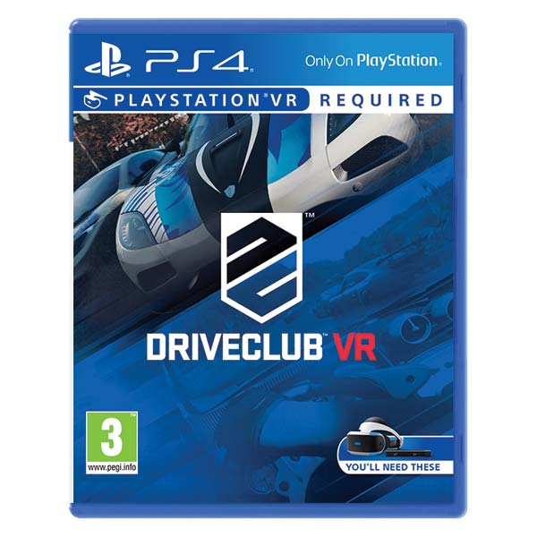 DRIVECLUB VR [PS4] - BAZÁR (použitý tovar)