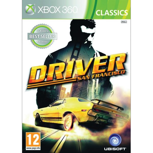 Driver: San Francisco - XBOX 360- BAZÁR (použitý tovar)