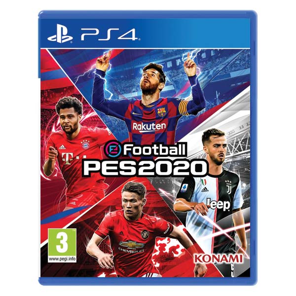 eFootball: PES 2020 [PS4] - BAZÁR (použitý tovar)