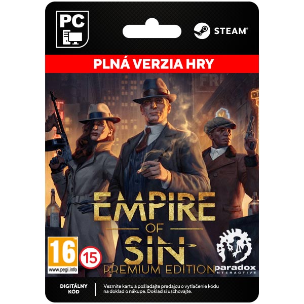 E-shop Empire of Sin (Premium Edition) [Steam]