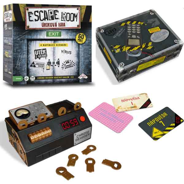 ESCAPE ROOM - úniková hra