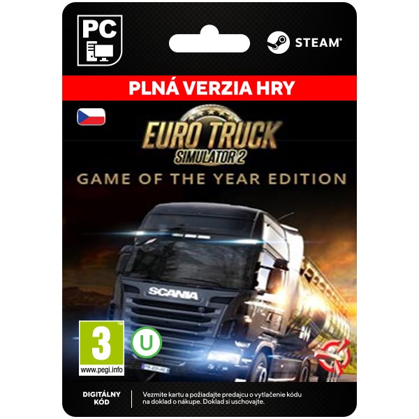 Euro Truck Simulator 2 CZ (Game of the Year Edition) [Steam]