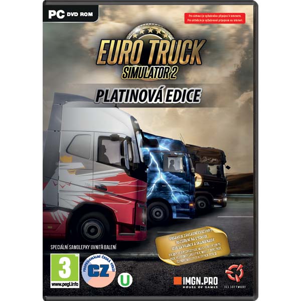 Euro Truck Simulator 2 CZ (Platinová Edícia)