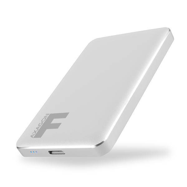 Externý box Axagon EE25-F6S USB 3.0 Fullmetal Box, silver EE25-F6S