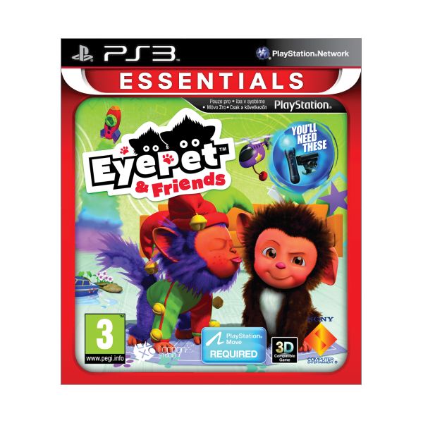 EyePet & Friends [PS3] - BAZÁR (použitý tovar)