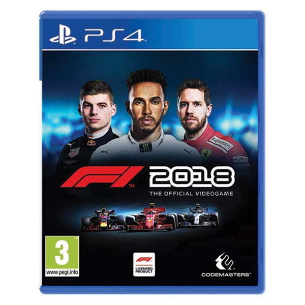 F1 2018: The Official Videogame  [PS4] - BAZÁR (použitý tovar)