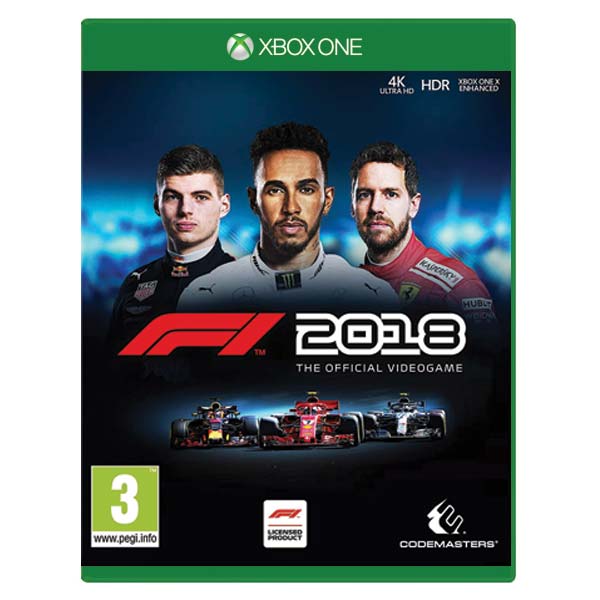 F1 2018: The Official Videogame  [XBOX ONE] - BAZÁR (použitý tovar)