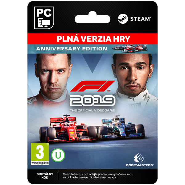 F1 2019: The Official Videogame (Anniversary Edition) [Steam]