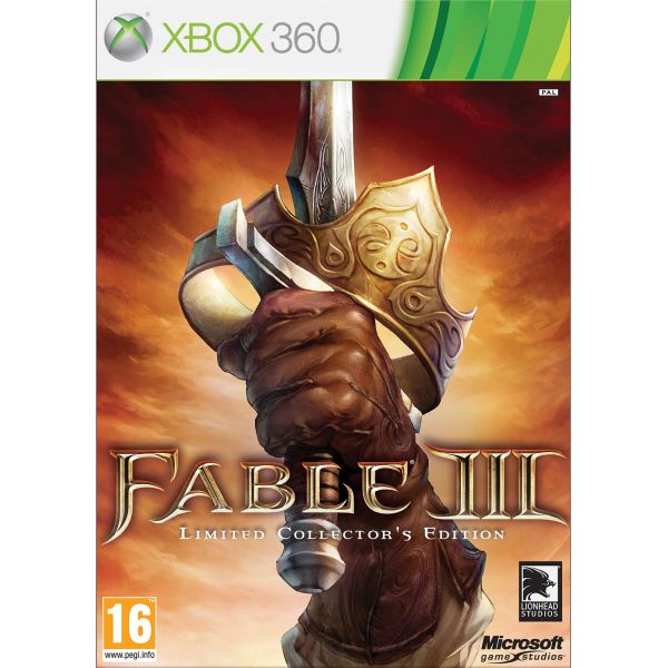 Fable 3 CZ (Limited Collector’s Edition) [XBOX 360] - BAZÁR (použitý tovar)