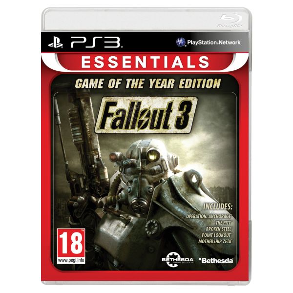 Fallout 3 (Game of the Year Edition) [PS3] - BAZÁR (použitý tovar)