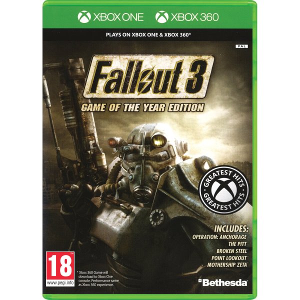 Fallout 3 (Game of the Year Edition) [XBOX 360] - BAZÁR (použitý tovar)