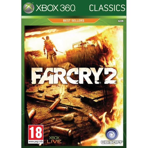 Far Cry 2- XBOX 360- BAZÁR (použitý tovar)