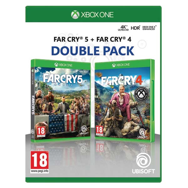 Far Cry 5 & Far Cry 4 (Double Pack) [XBOX ONE] - BAZÁR (použitý tovar)