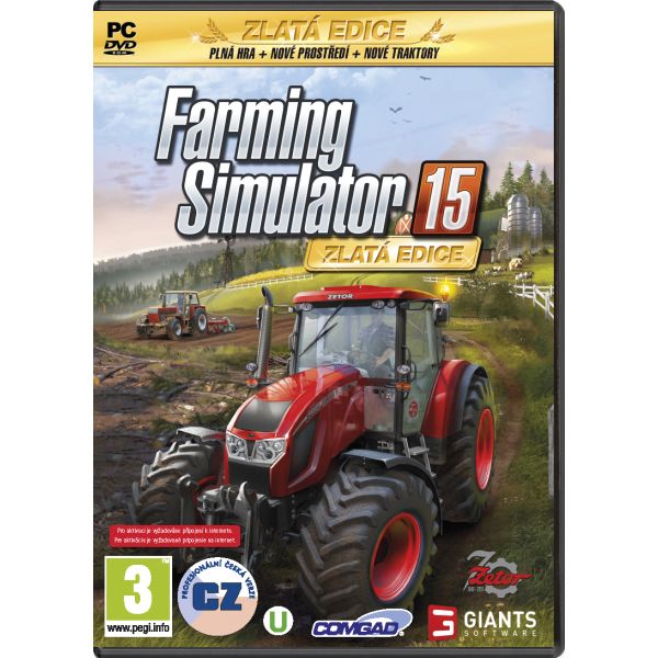 Farming Simulator 15 CZ (Zlatá Edícia)