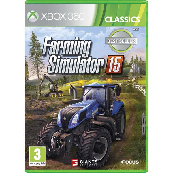 Farming Simulator 15 [XBOX 360] - BAZÁR (použitý tovar)
