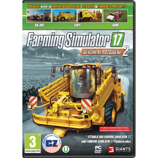 Farming Simulator 17 CZ (Oficiálne rozšírenie 2)