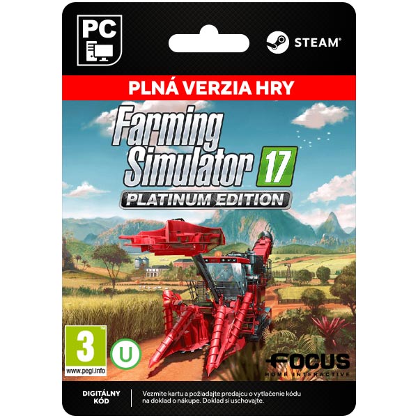 E-shop Farming Simulator 17 (Platinum Edition - Expansion) [Steam]