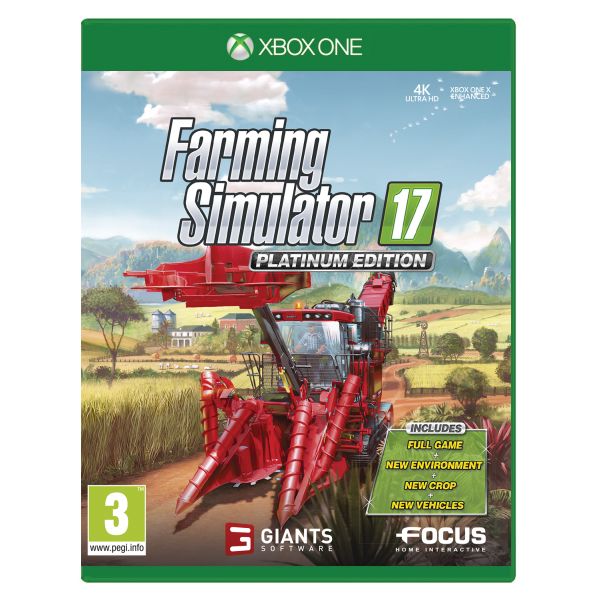 Farming Simulator 17 (Platinum Edition) [XBOX ONE] - BAZÁR (použitý tovar)