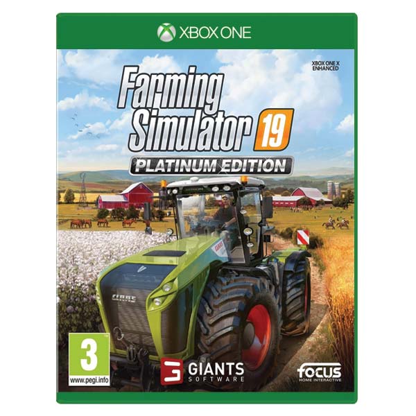 Farming Simulator 19 CZ (Platinum Edition) [XBOX ONE] - BAZÁR (použitý tovar)