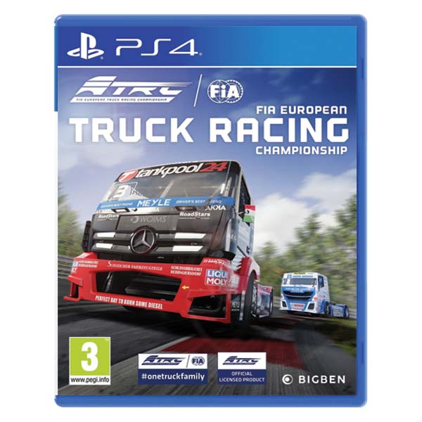 FIA European Truck Racing Championship [PS4] - BAZÁR (použitý tovar)