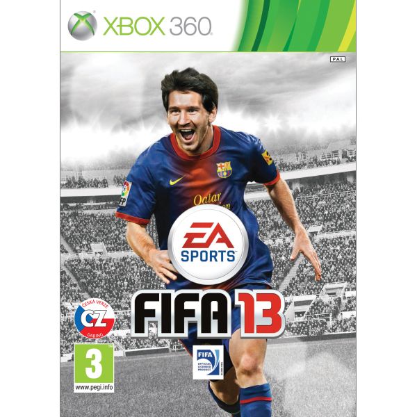 FIFA 13 CZ - XBOX 360 - BAZÁR (použitý tovar)