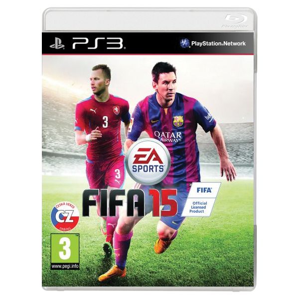 FIFA 15 CZ [PS3] - BAZÁR (použitý tovar)