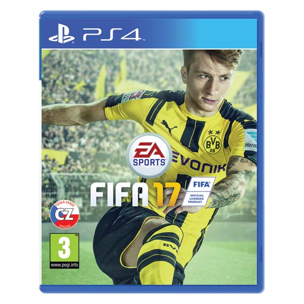 FIFA 17 CZ [PS4] - BAZÁR (použitý tovar)