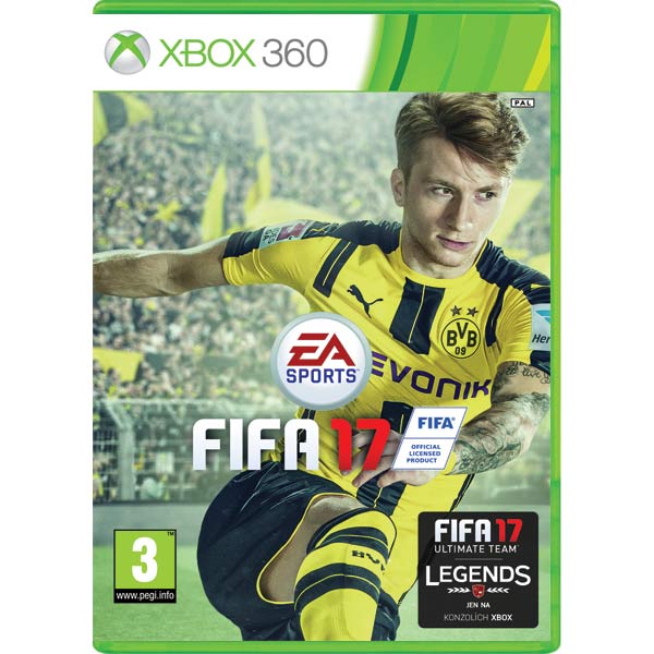 FIFA 17 [XBOX 360] - BAZÁR (použitý tovar)