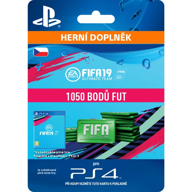 FIFA 19 Ultimate Team (CZ 1050 FIFA Points) FIFA 19 Ultimate Team (CZ 1050 FIFA Points)