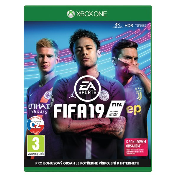 FIFA 19 CZ [XBOX ONE] - BAZÁR (použitý tovar)