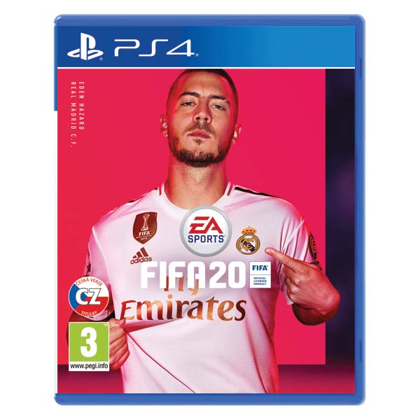 FIFA 20 CZ [PS4] - BAZÁR (použitý tovar)