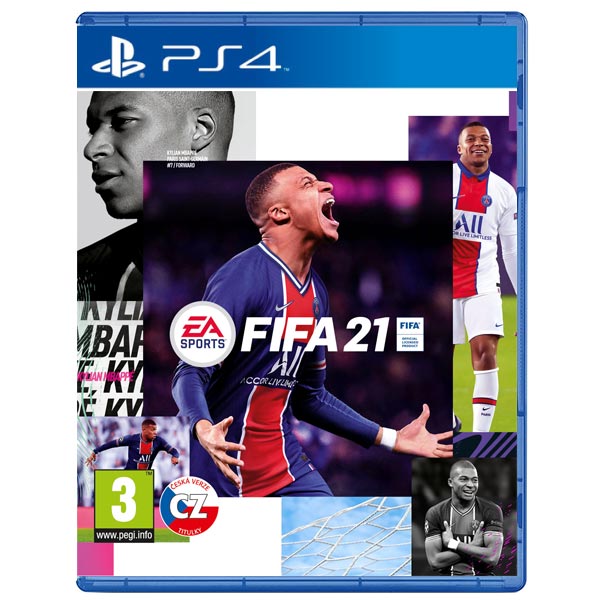 FIFA 21 CZ [PS4] - BAZÁR (použitý tovar)