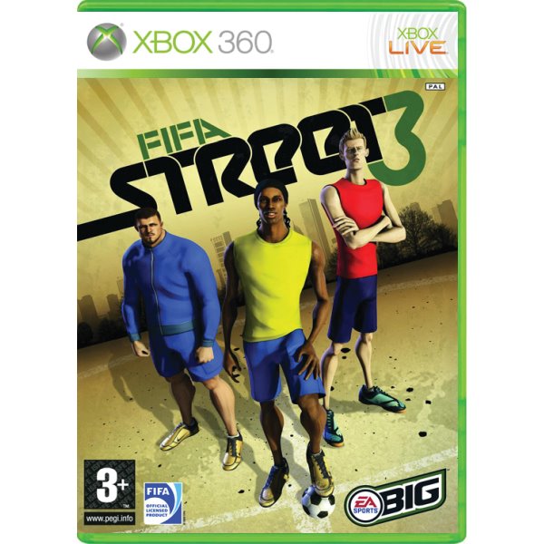 FIFA Street 3- XBOX 360- BAZÁR (použitý tovar)