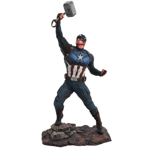 Figúrka Marvel Movie Gallery Avengers: Endgame Captain America PVC Diorama