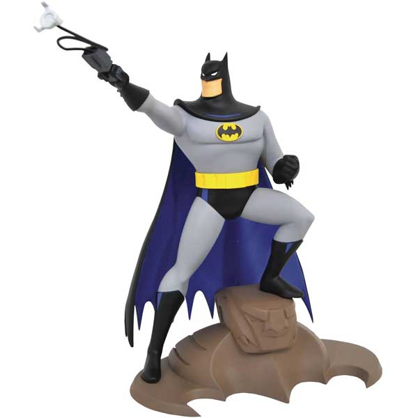 Figúrka DC Comic Gallery Batman The Animated Series: Grappling Gun Batman PVC Diorama