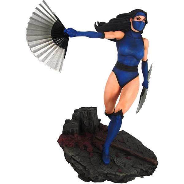 Figúrka Mortal Kombat Gallery Kitana PVC Diorama