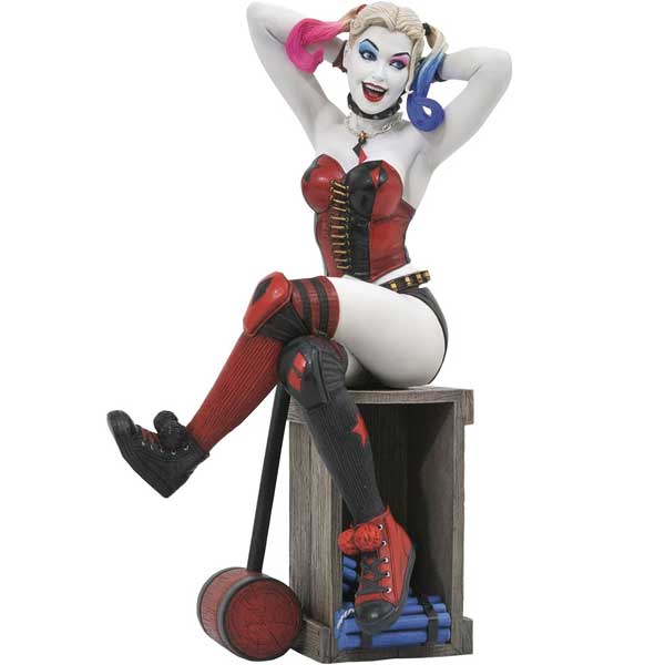 Figúrka DC Gallery Suicide Squad Harley Quinn PVC Diorama