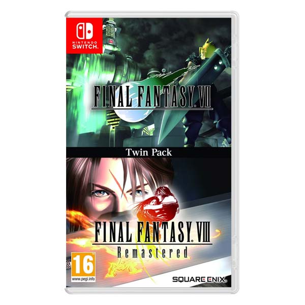 Final Fantasy 7 & Final Fantasy 8 Remastered (Twin Pack) [NSW] - BAZÁR (použitý tovar)